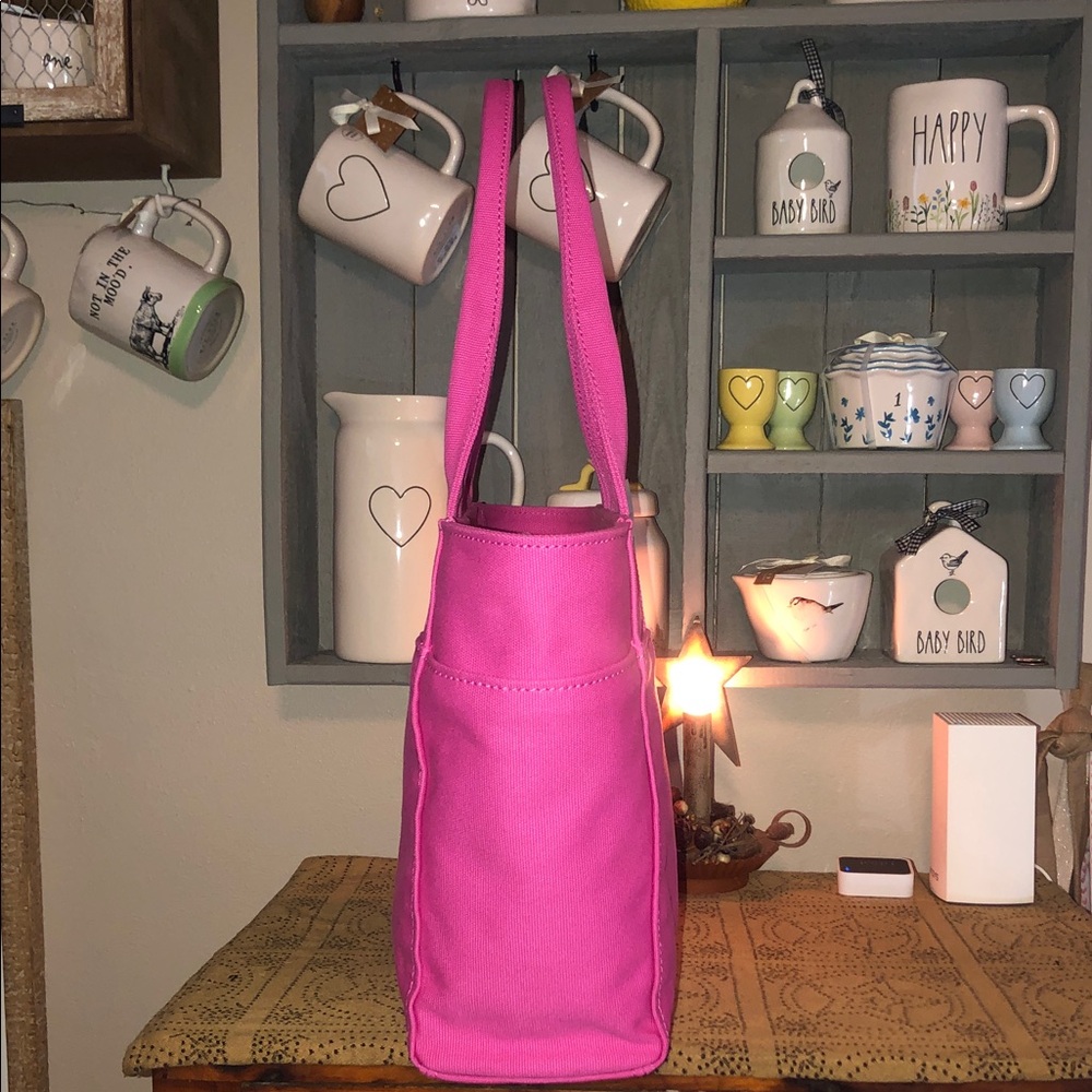 Kate Spade Jett Large Canvas Tote Magenta - Picture 4 of 13